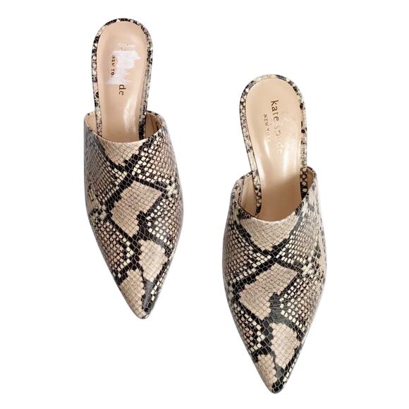 Kate Spade New York Ryan Snake Print Leath… - Picture 1 of 5